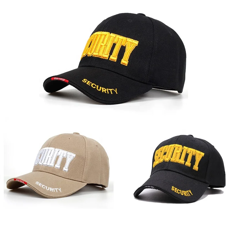 New Arrival security baseball cap hat