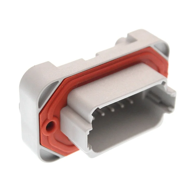 DT15-12PA Pa66 Auto Sealed Automotive Deutsch Connectors Pin Free BNC Screw Plug 2 Pin Male Power Connector Is Ok N Male 1 Pcs