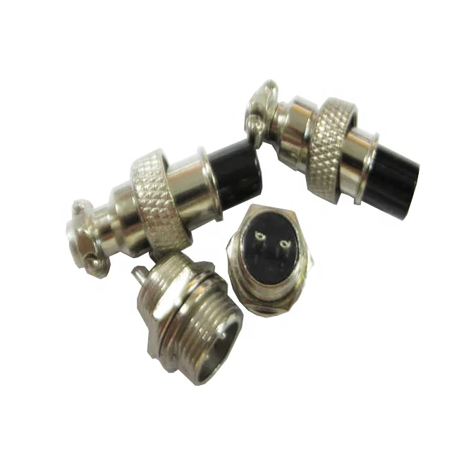 GX12 GX16 GX20 Aviation Circular Connector Plug Socket 2/3/4/5/6/7 Pin Male Female Or Docking Panel Connector