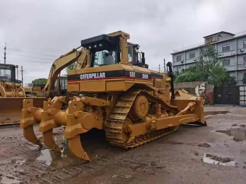Cheap good Used Cat d6r /d7r/d8r crawlered bulldozer /  tractor with good working condition used in farming  caterpillar tools