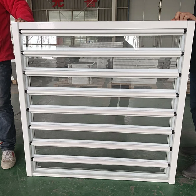 WEIKA top selling products 2023 aluminum alloy louver ventilated shutter with fixed screen custom low price