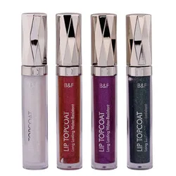 Private Label Metallic Unbranded Cosmetics 24K Packaging Boxes Pumping Rosehop Vitamin E Oil Lip Gloss