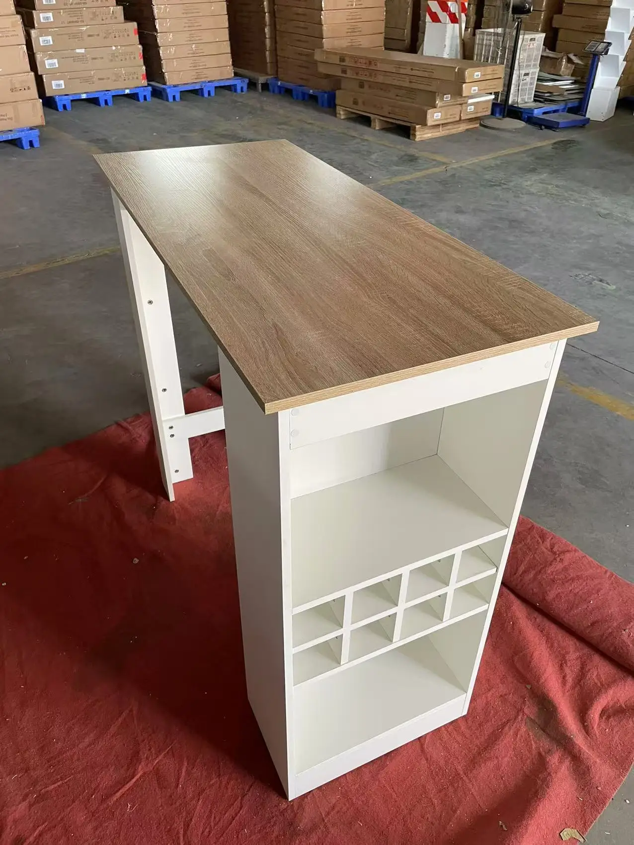 Luxury Vintage Modern White  Wood Sideboard Buffet Mini Corner Coffee Wine Bar Cabinet for Living Room Home Furniture