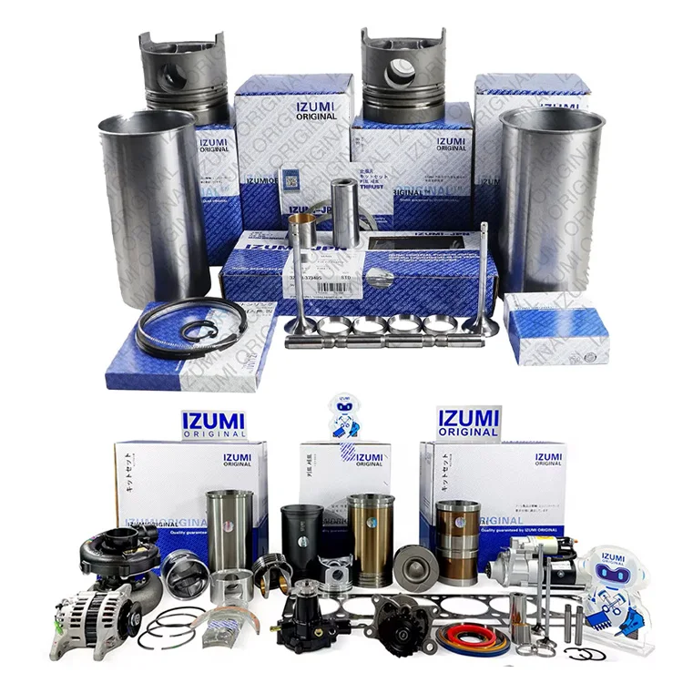 IZUMI ORIGINAL 4TN82 4TN82E 4D82E 4TNE82 4TN82L Overhaul Rebuild Kit  Diesel Engine Parts For YANMAR