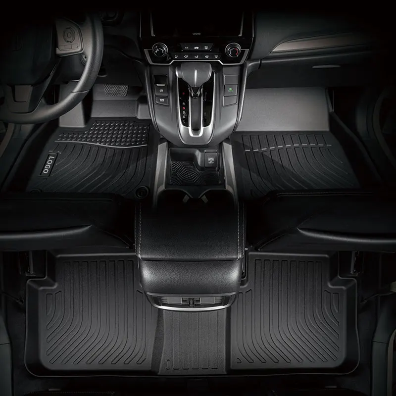 RHD Wholesale Carpet For Toyota Innova Zenix 2023 Car Cargo Mats Waterproof 3D TPE Car Floor Matting