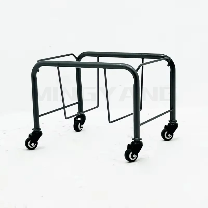 Wholesale price Supermarket Movable Metal Shopping Baskets Stacker Basket Holder