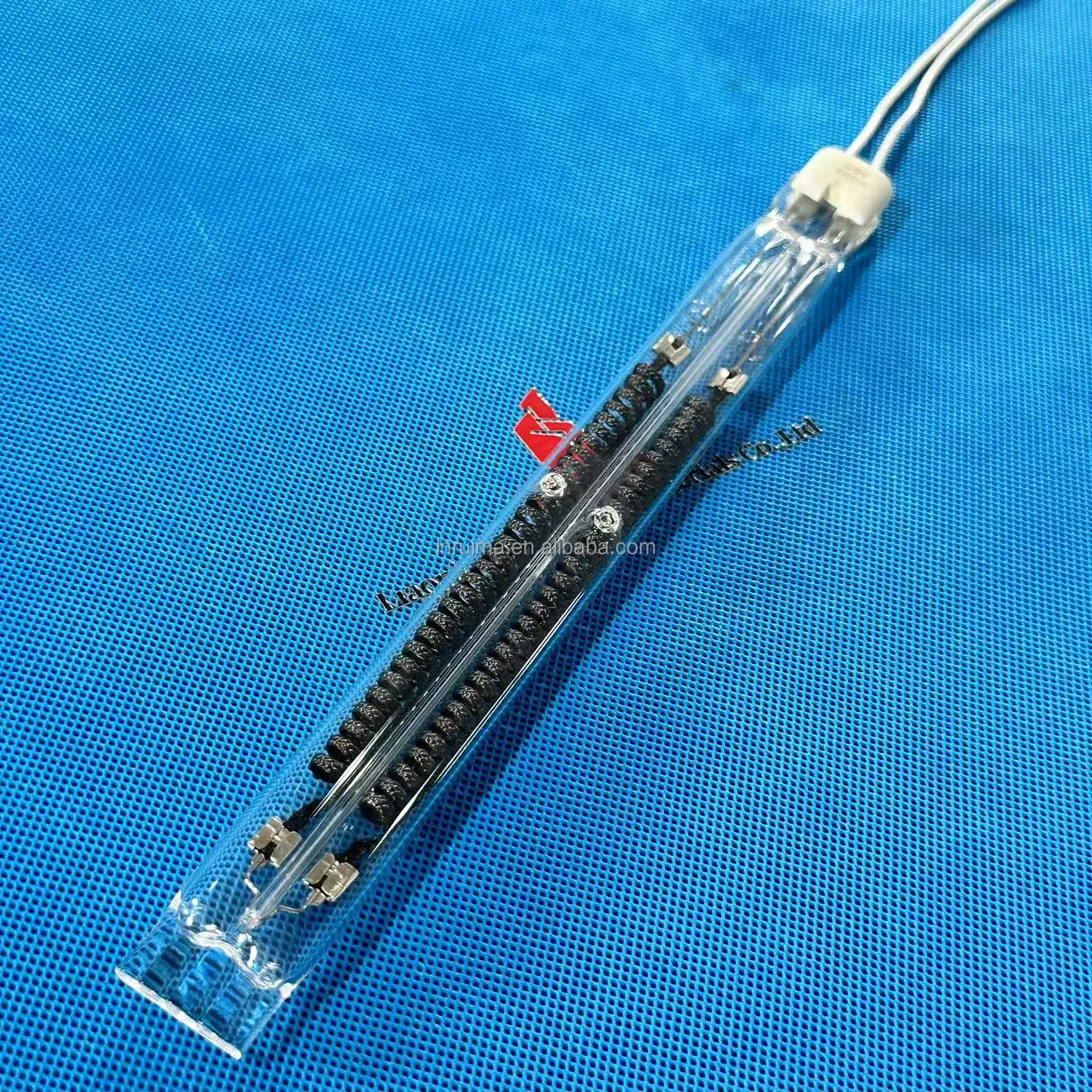 REMA 220V 1000W Twin Tube Infrared Heat Lamp Short Wave Carbon Fiber Electric Heater Carbon Fiber Parts for Heating Equipment