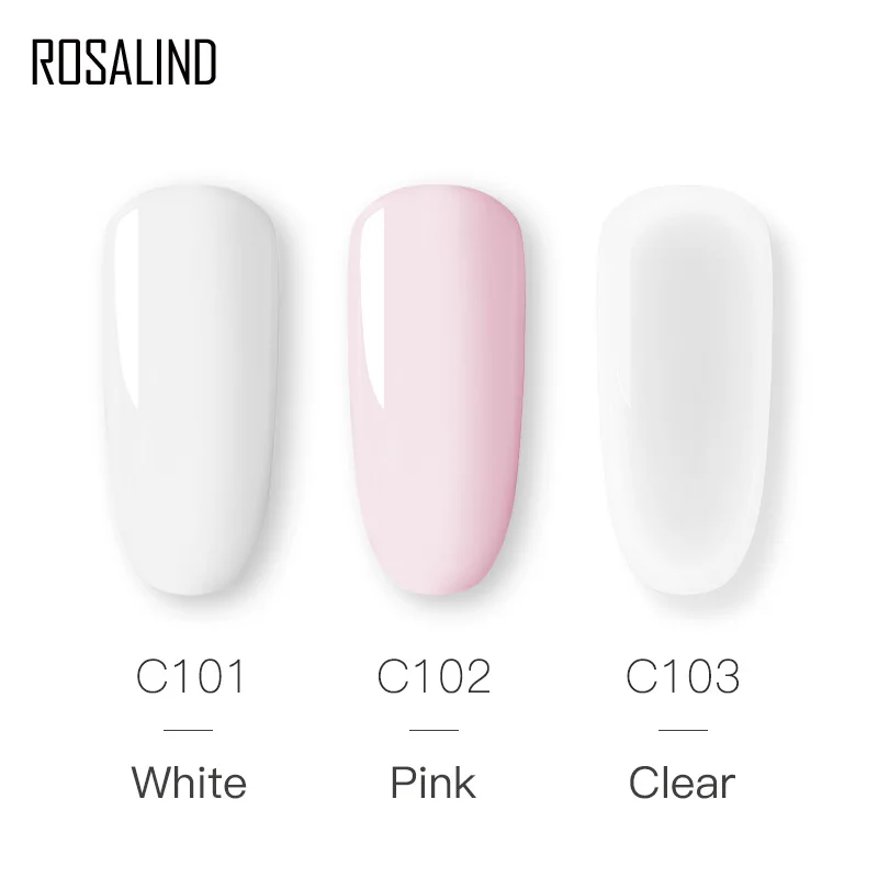 Rosalind oem дизайн ногтей 6 шт./лот длительное наращивание Резьба акриловая пудра система стартовый комплект Набор для оптовой