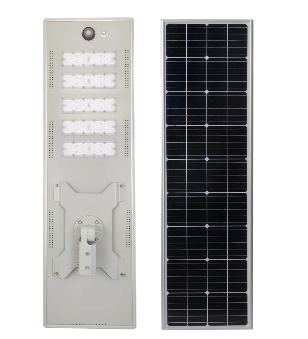 2024 New Product Guanzhou Bright 60w 120w 150 Watts Led Integration Of Vertical Thailand Solar Lamps Outdoor Street Lights