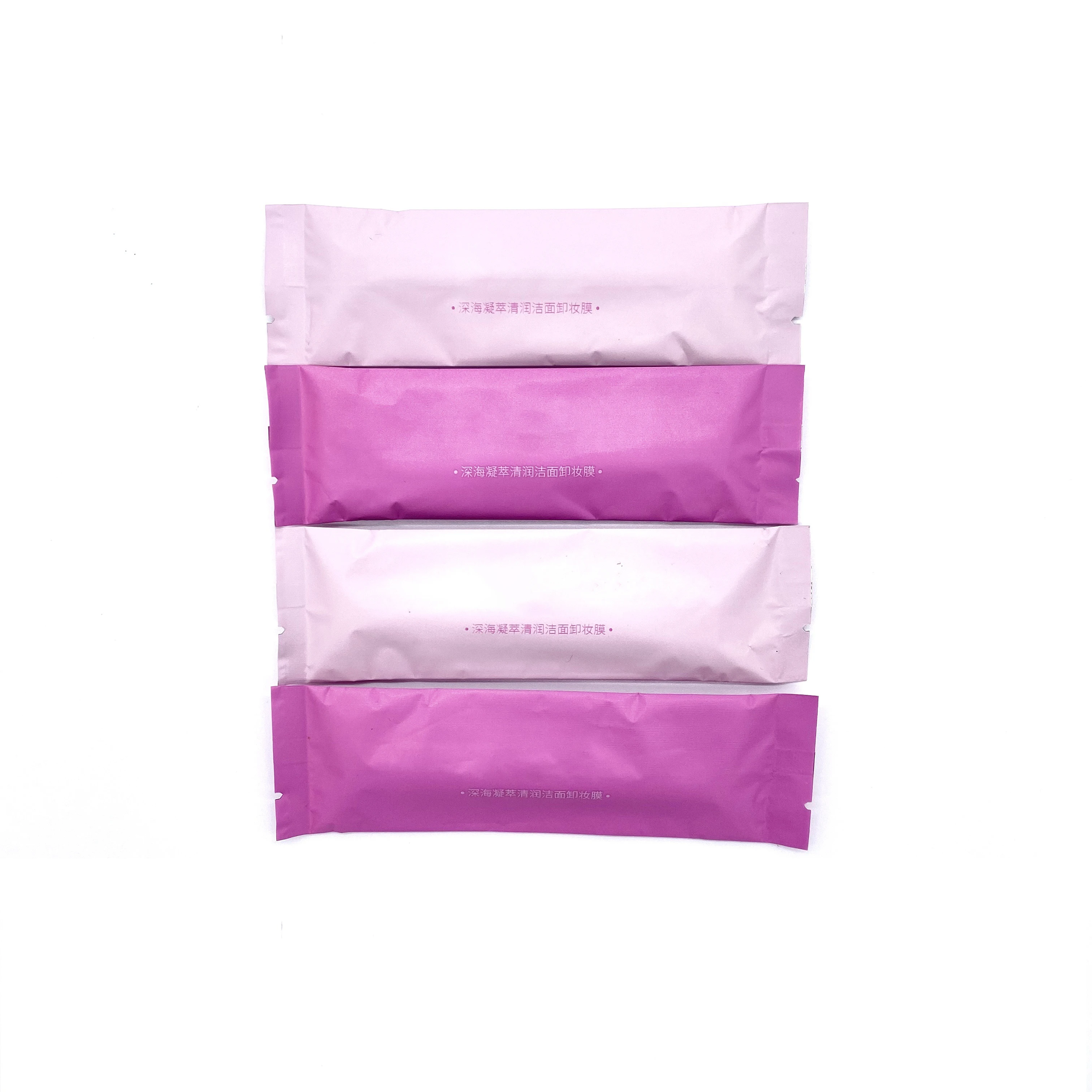 Салфетки для снятия макияжа оптовая продажа индивидуальная мини-упаковка органические женские салфетки очистки лица