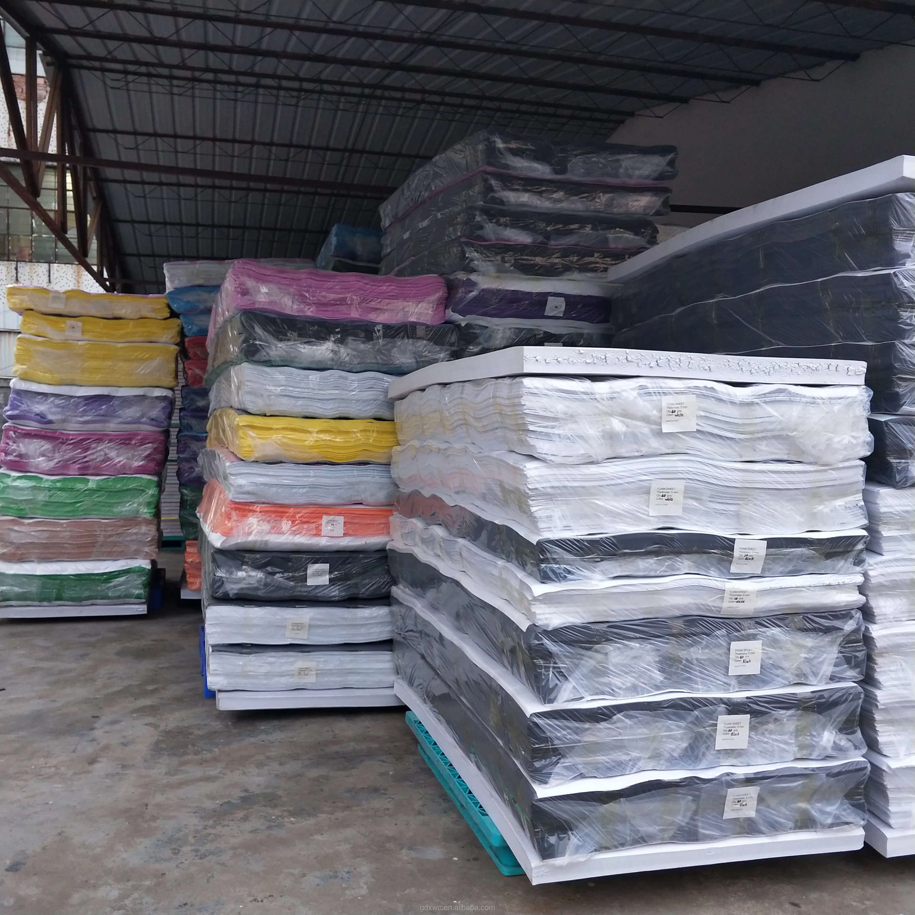 Wholesale High Quality Black Color Foam Sheets For Packaging Hardness EVA-38-70 high density EVA foam sheet