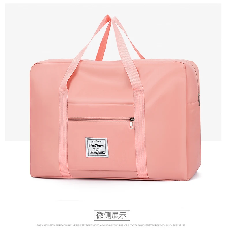 Portability Weekender Bags Waterproof Short Trips Travel Handbags Large Capacity Travel Bag Overnight Bag Suitcase