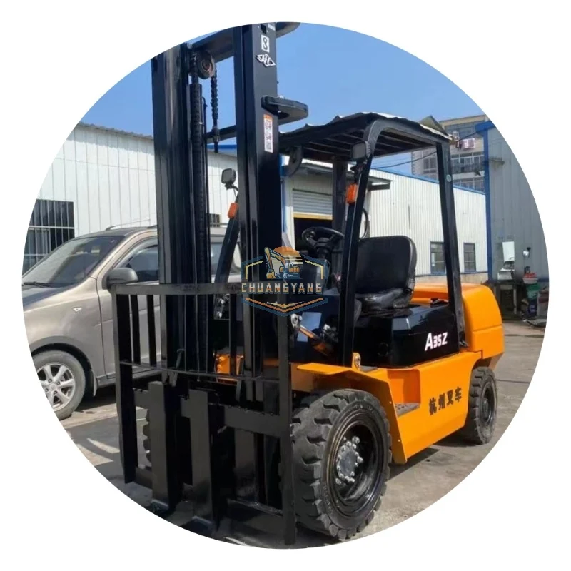 Best Chinese Brand Hangzhou A35Z A30 Forklift 3.5 Tons Diesel Second-Hand-Quality Used Machinery