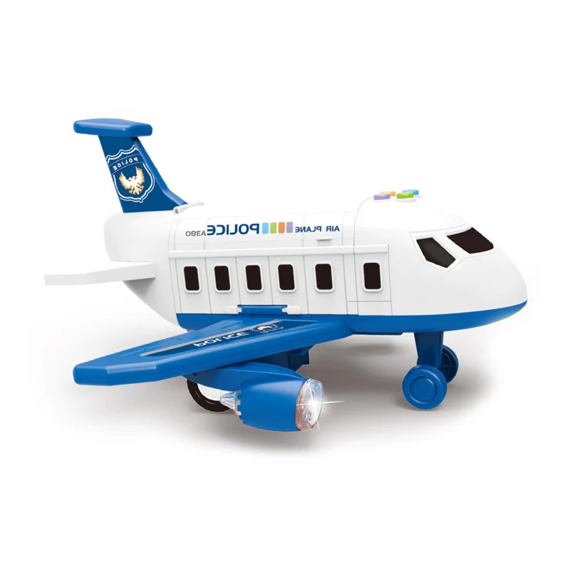 EPT toys Educational electric deformation airplane parking lot garage toys