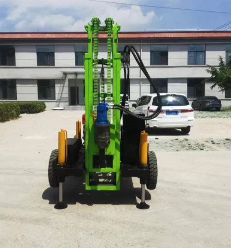 DTH с компрессором небольшой портативный скважинный сверлильный станок 25hp