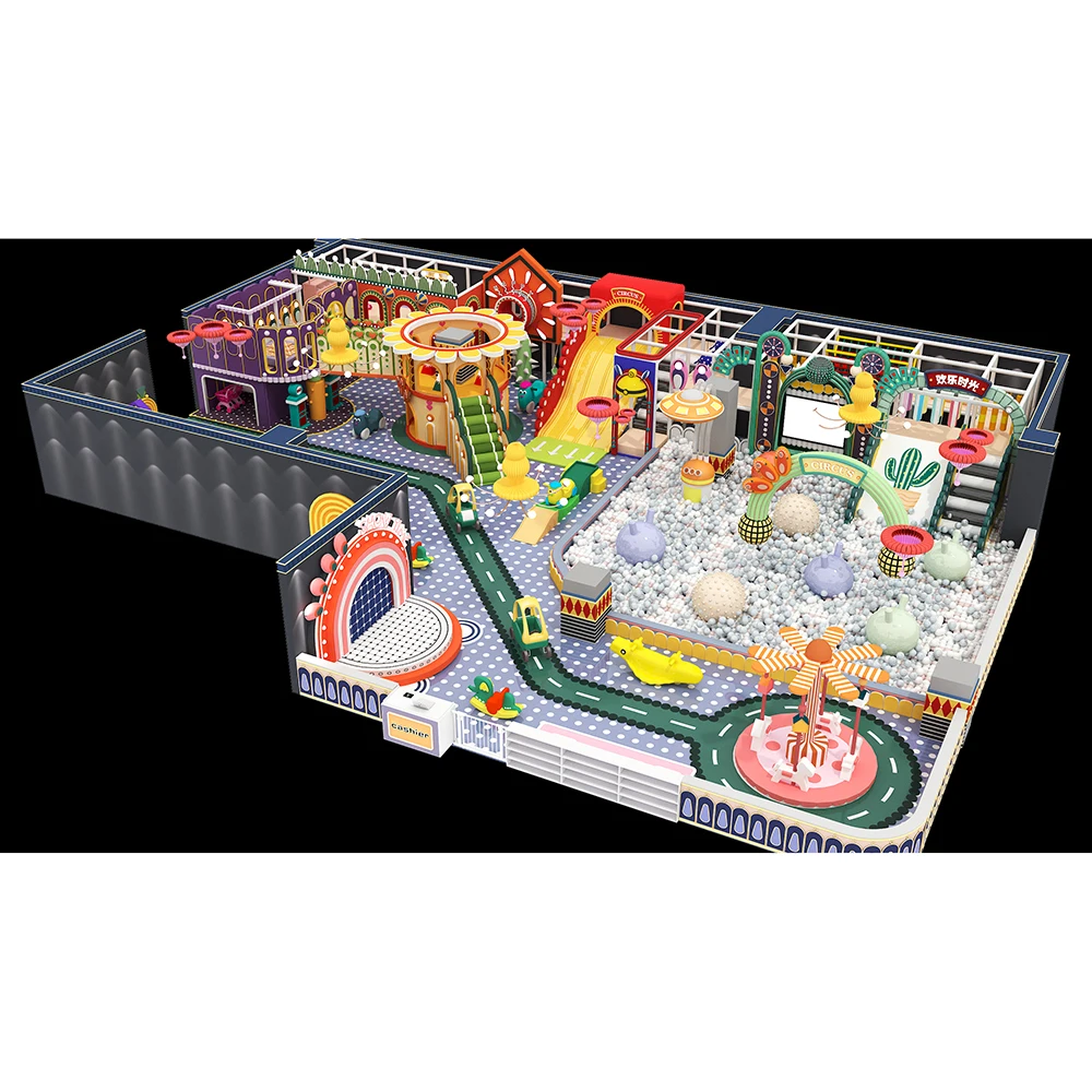 Playgrounds Soft Play Equipment Set Children Playground Kids Playground Indoor Parque Infantil