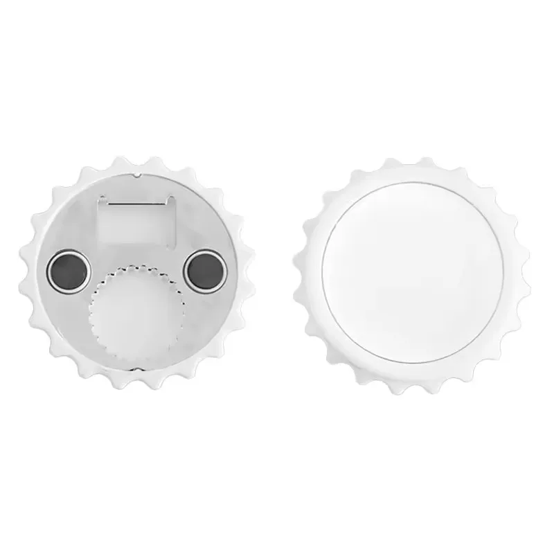 2024 New Arrival Wholesale Custom Sublimation ABS Plastic Magnet Printable Blank Bear Can Bottle Opener