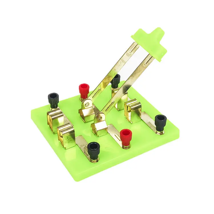 Bipolar Double Throw Toggle Knife Switch Electricity Lab Physical Science Teaching Physics Kit