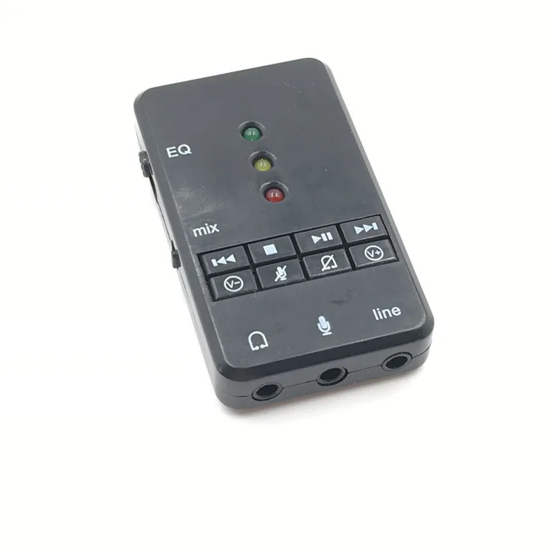 OEM внешняя звуковая карта EQ Xear USB 7,1 канальный 3D аудио адаптер с разъемом 3,5 мм гарнитура микрофон