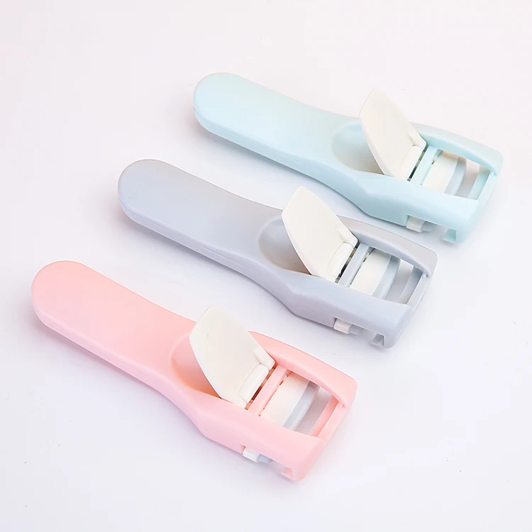 Lameila Best press type plastic eyelash curlers and lash care products  guangdong eyelash curler with eyebrow lash comb