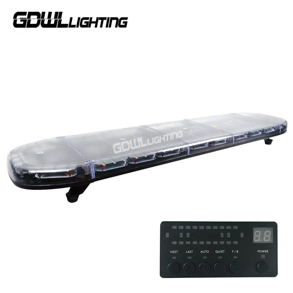 GDwllighting световая балка 198 Вт полицейская 12 В 24 В предупреждающая светодиодная световая балка световая бара для рекламы R10 R65 E13