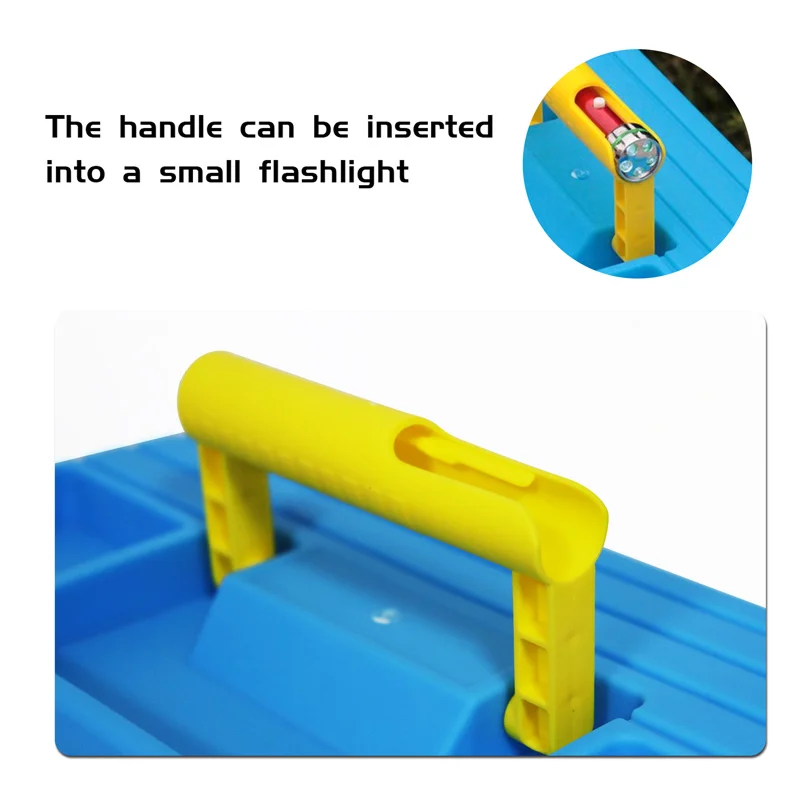 Custom Manufacturer Outdoor Plastic Fishing Tackle Box Fishing Tool Box Lure Hook Boxes