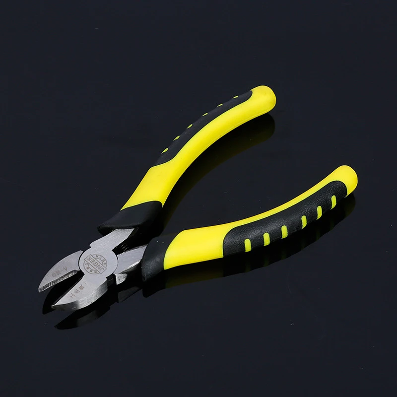 Hot sale needle nose pliers long nose pliers 8 inches with wire cutter for nickel-chromium steel structure