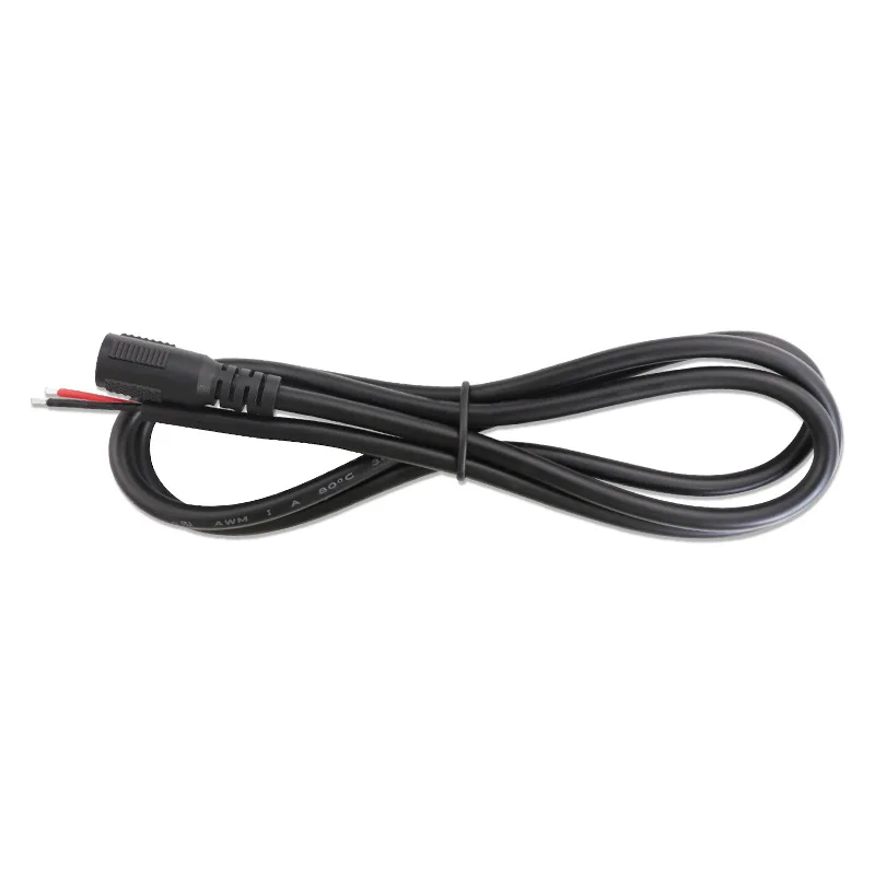 DC Power Pigtails Cable 5.5MM x 2.1MM 5525 connectors 18AWG, 20AWG, 22AWG, 24AWG DC Power Cord for Strip Lihgt, CCTV, Car