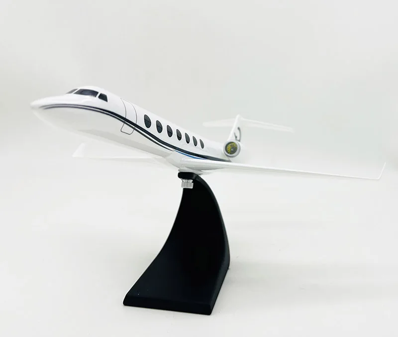 1/100 в масштабе 30 см G550 модель бизнес-джета из смолы самолет Gulfstream бизнес-самолет для настольного декора