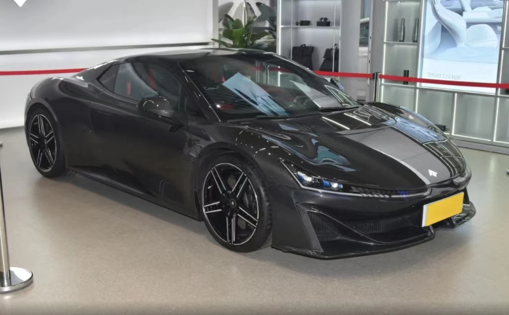 Hot Chinese Gac Aion Hyper SSR EV Electric Super Running New Energy Vehicles 2024 Scissors Gate Fast Luxury Sports Electric Car