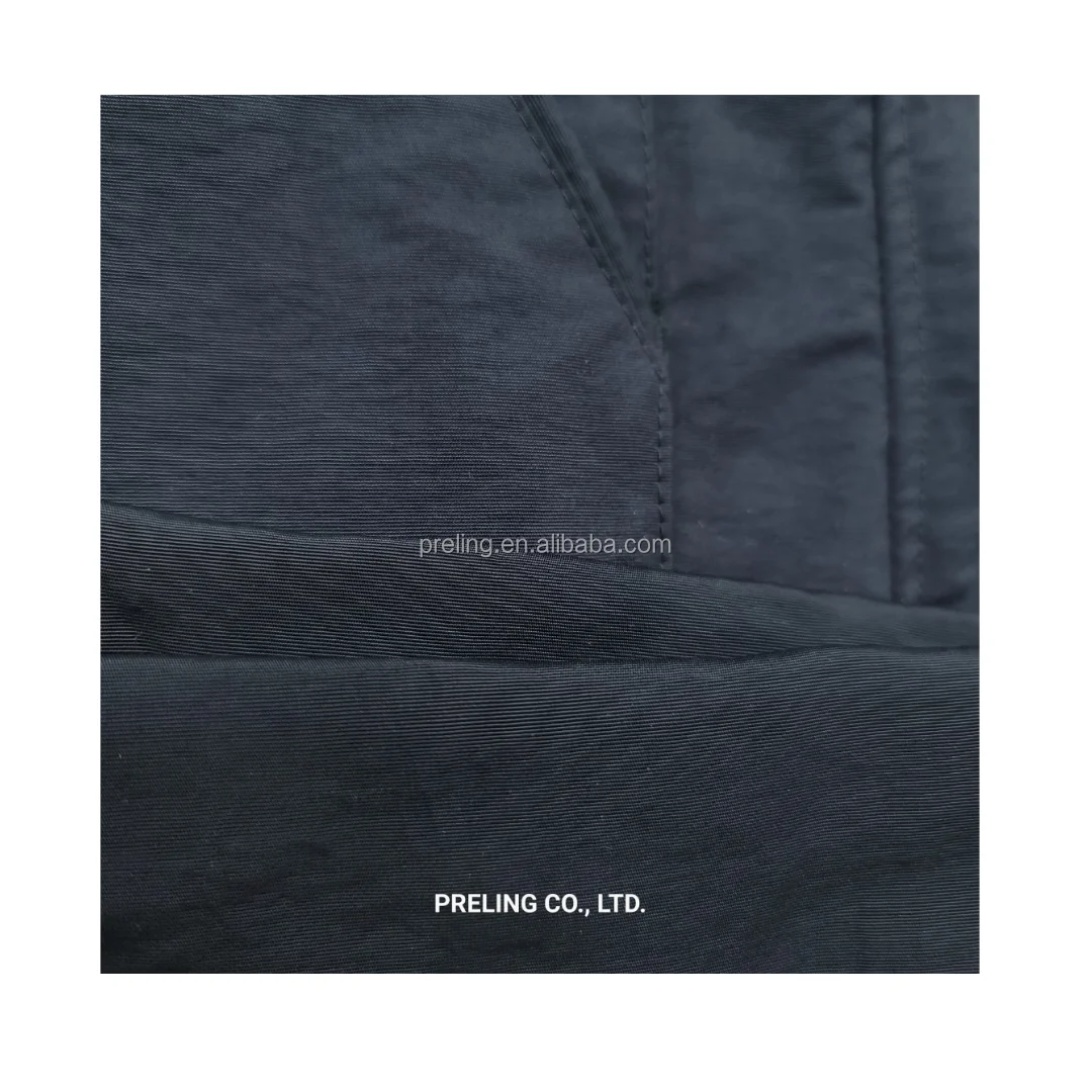 new collection nylon cotton taslon wet PU coated PFCs free durable WR for jacket coat suit clothing