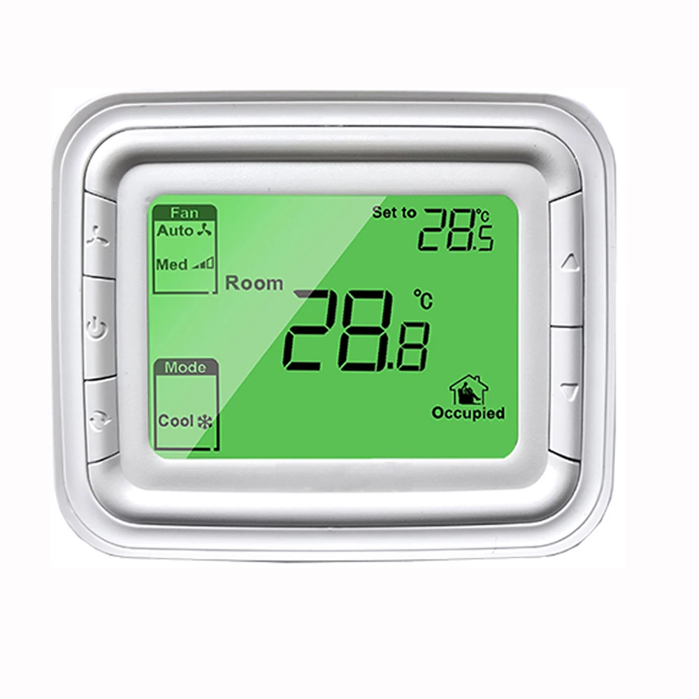 Honeywell T6861 серия большой ЖК-цифровой термостат 220 VAC 2-трубный вентилятор