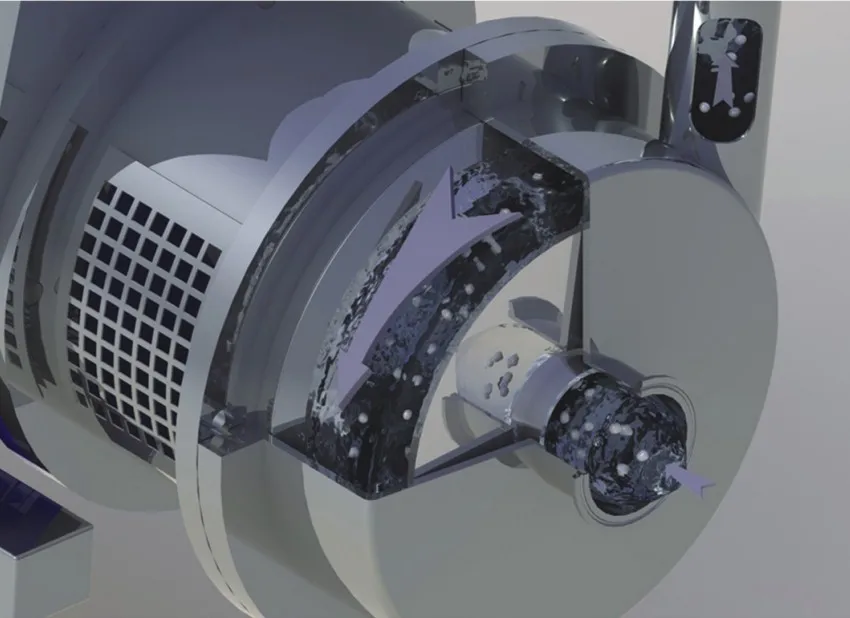 
BOAO stainless steel disc Flat Vane Pump kelp solid particle transfering Pump Slurry Pump 