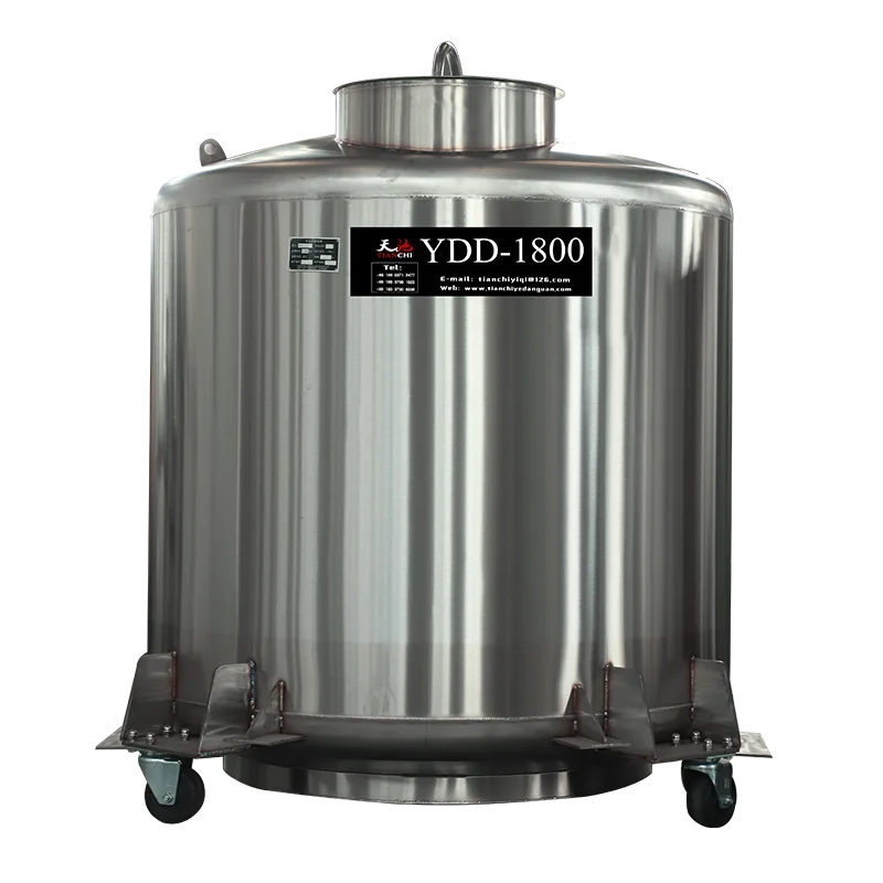 YDD-1800 Biological Cell Bank Low Temperature Seed/Blood Bank Liquid Nitrogen Tank for University laboratory Hospital