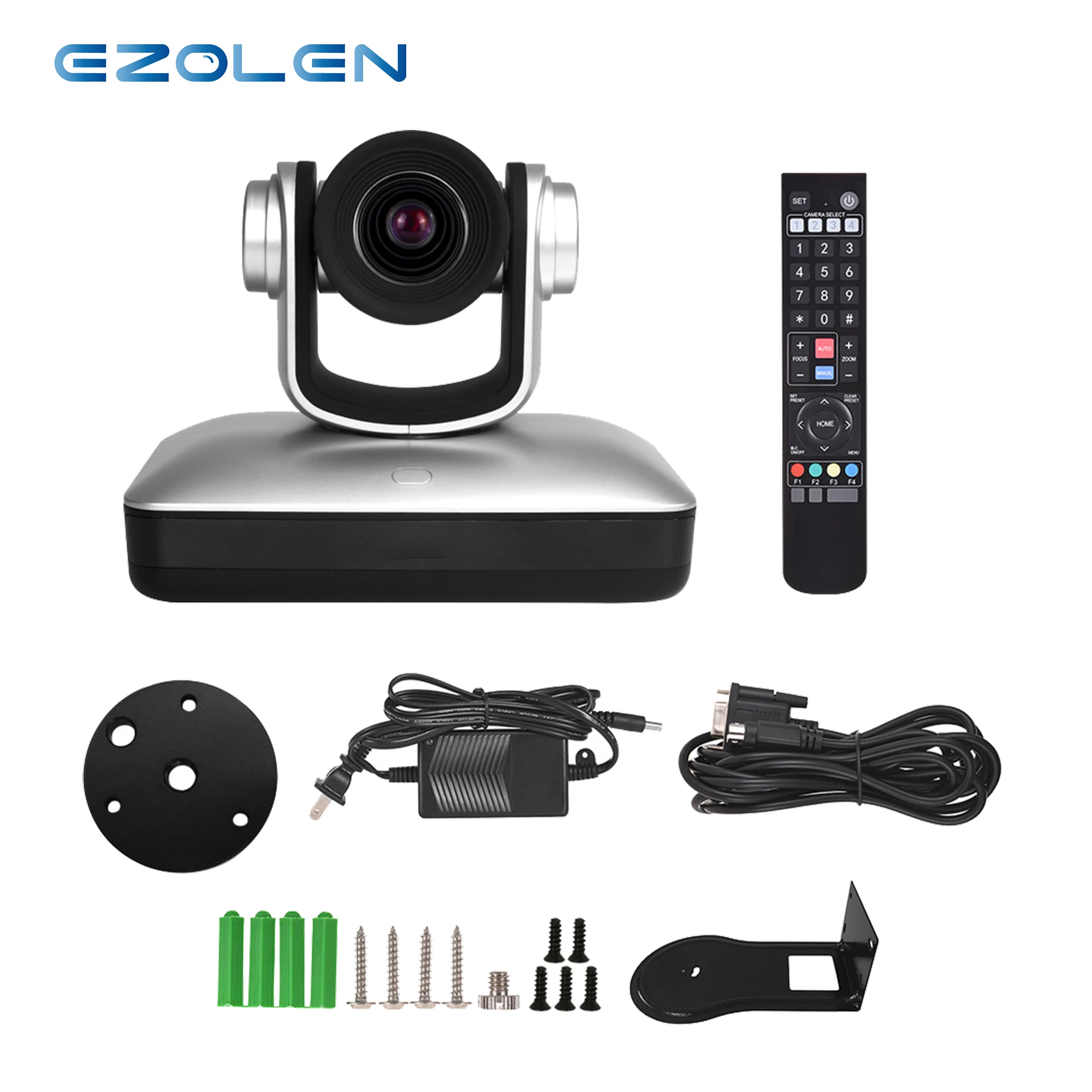 EZOLEN OEM USB2.0 10X optical zoom PTZ 1080p 30fps Video Conference camera skype video conference camera