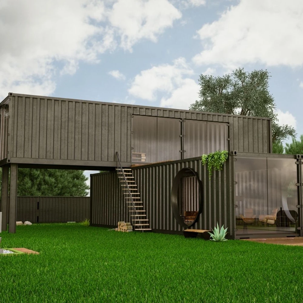 Office Container High Quality Low Price Light Steel Office Mobile Classroom Folding Container House