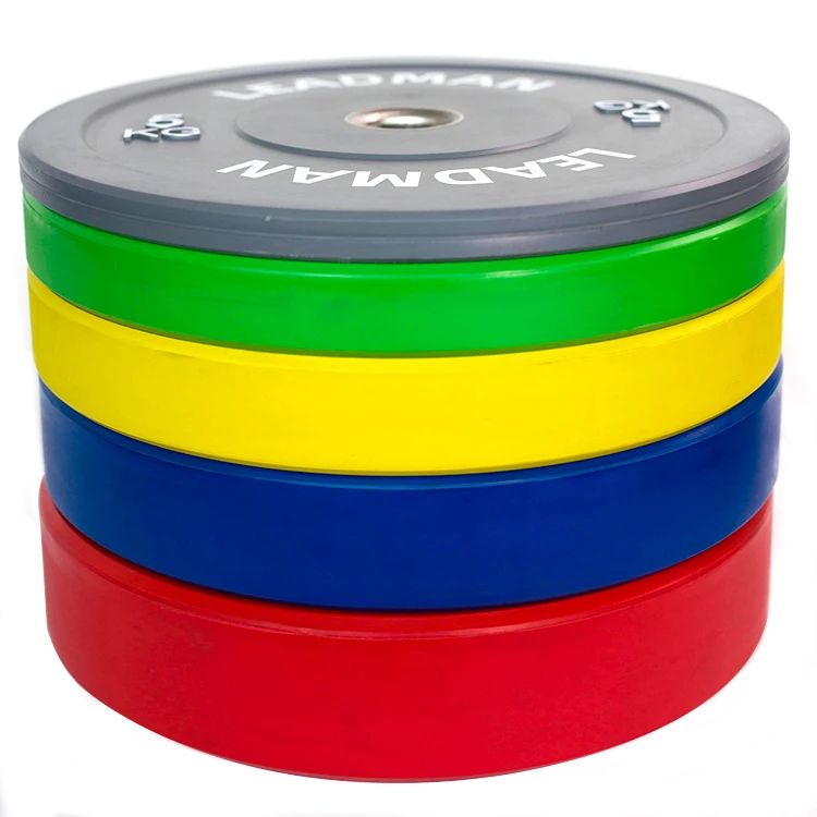 Бампер резиновый вес lbs пользовательские бамперные пластины