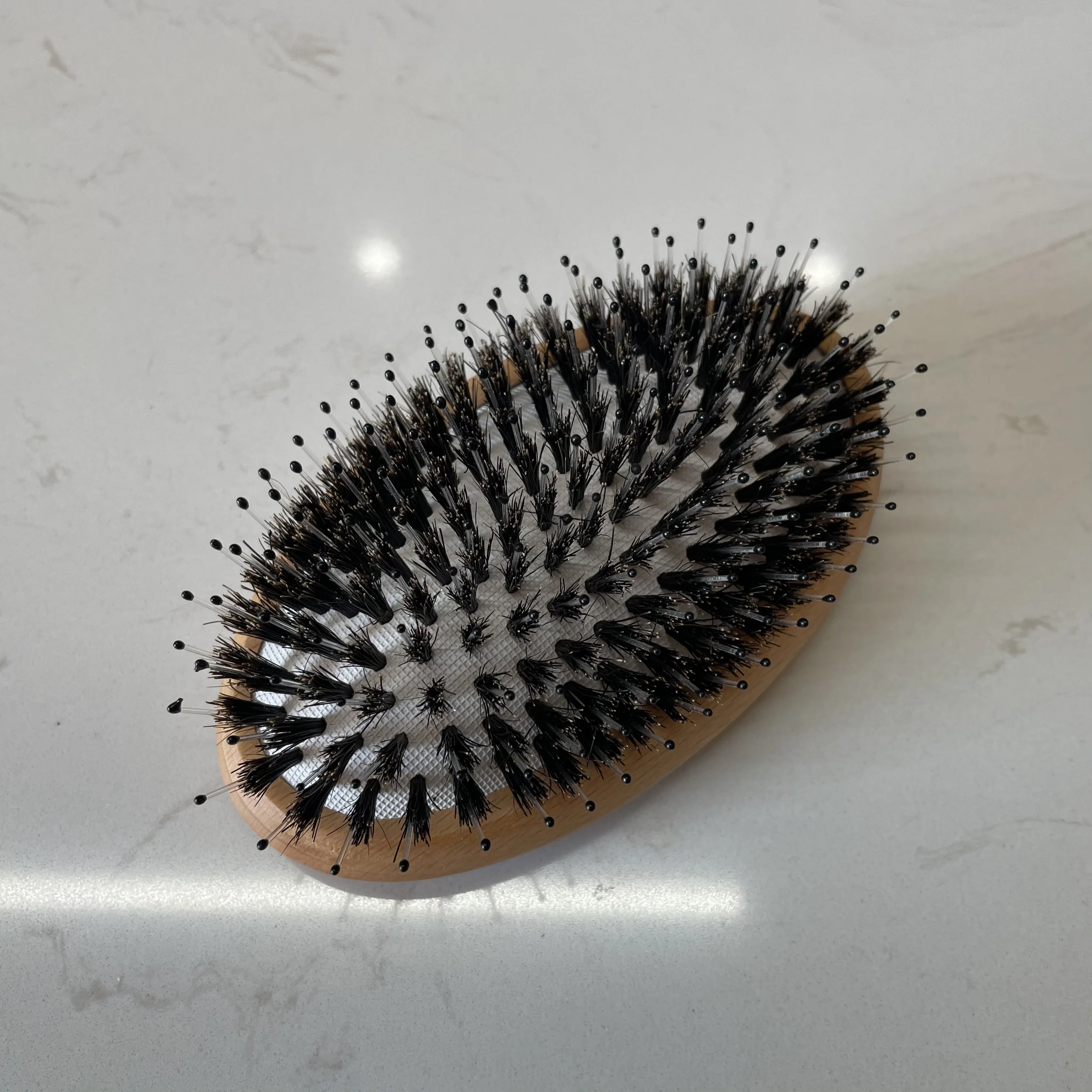 Wholesale balloon household anti - static brush head massage meridian wooden comb the hair comb brush strokes massage head comb