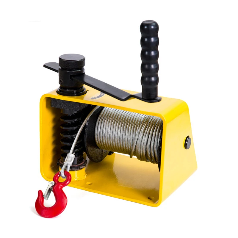 Cheap price worm gear winch mini manual winch for sale