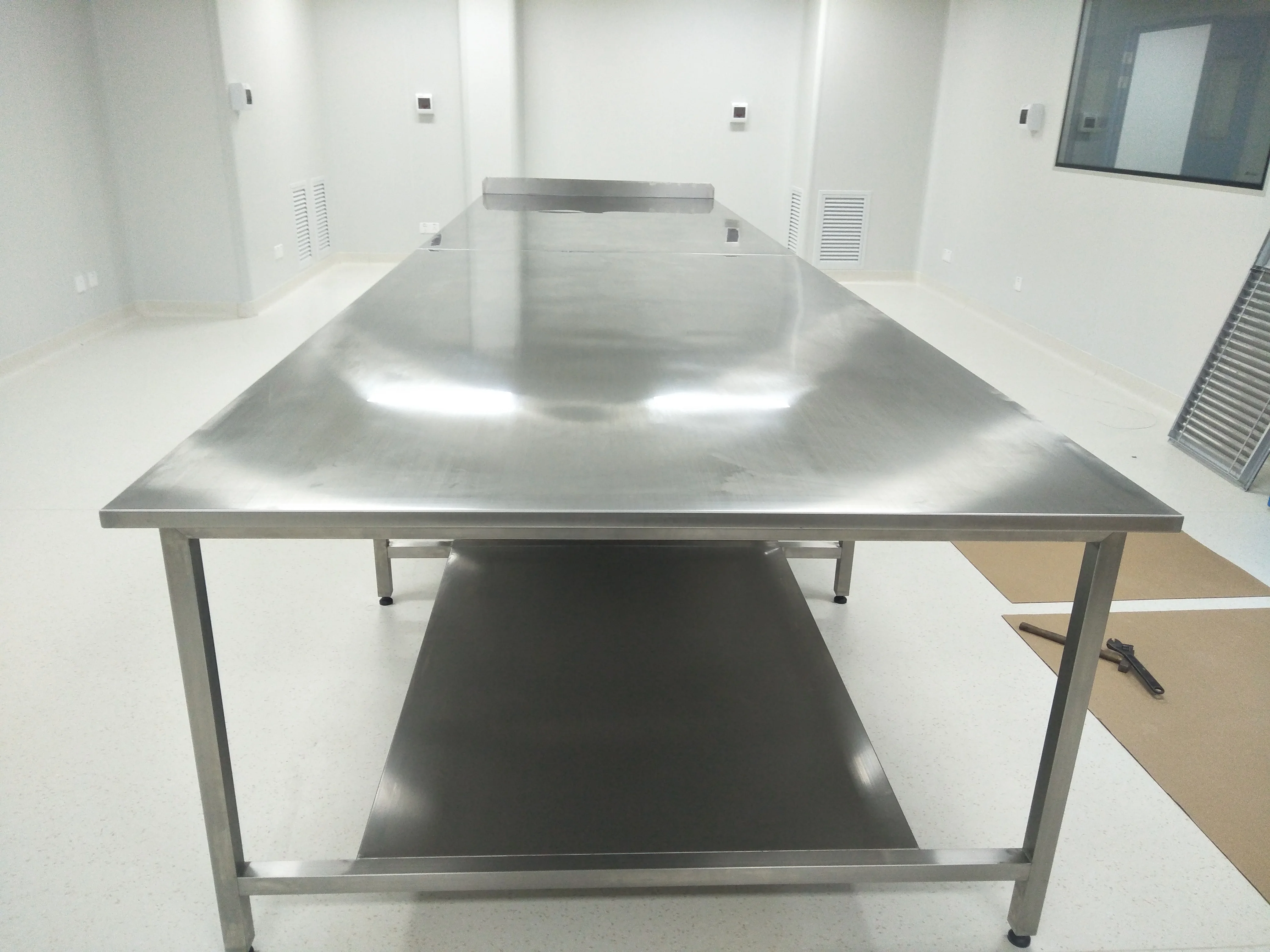 lab island table stainless steel lab table top with tool cabinet