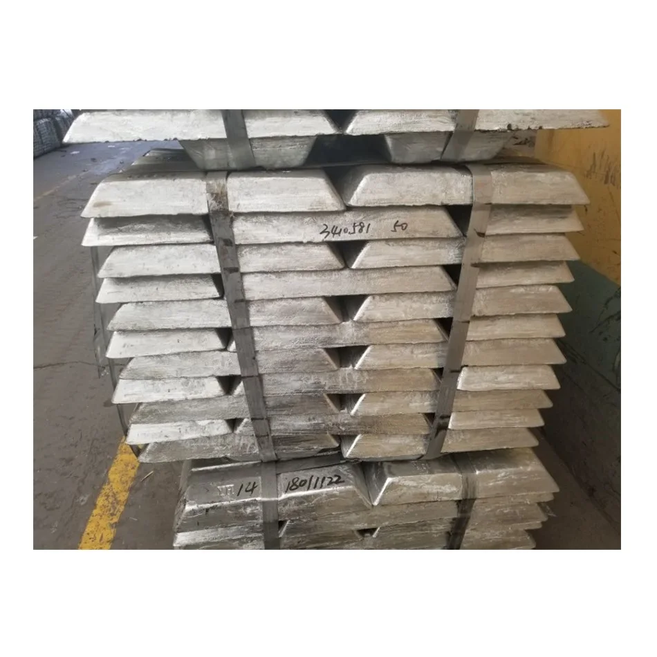 Factory Direct Price Rectangular Trapezoid High Purity Metal Reasonable 90% Zinc Ingot For Industry
