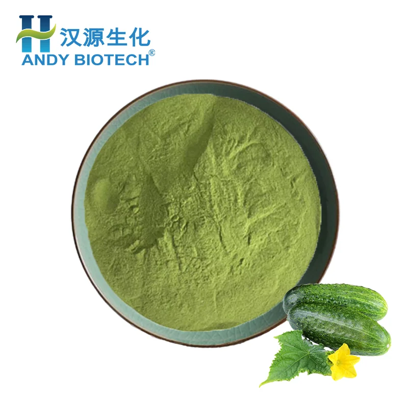 Food Grade Water Soluble Instant  Cucumber Juice Powder Cucumber Extract Powder