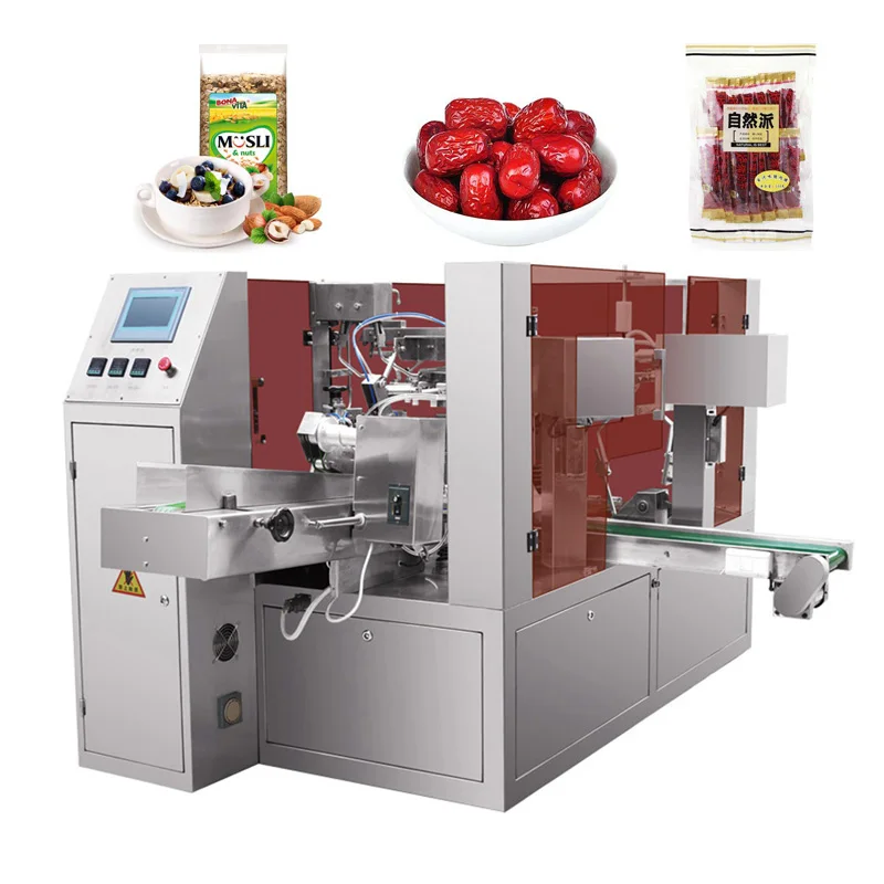 Automatic Packaging Machine for Food  Dry Pet Sea Small Food Snack Dog Fragile Readymade Puff Soup Cheap Liquid