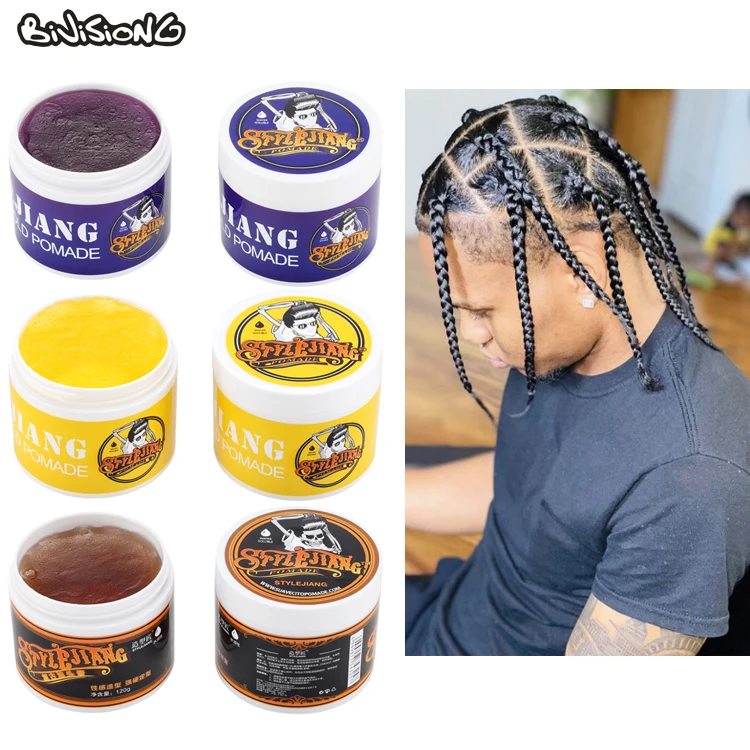 120g professional strong hold hair pomade water based Pomade Wax for Malaysia Sell