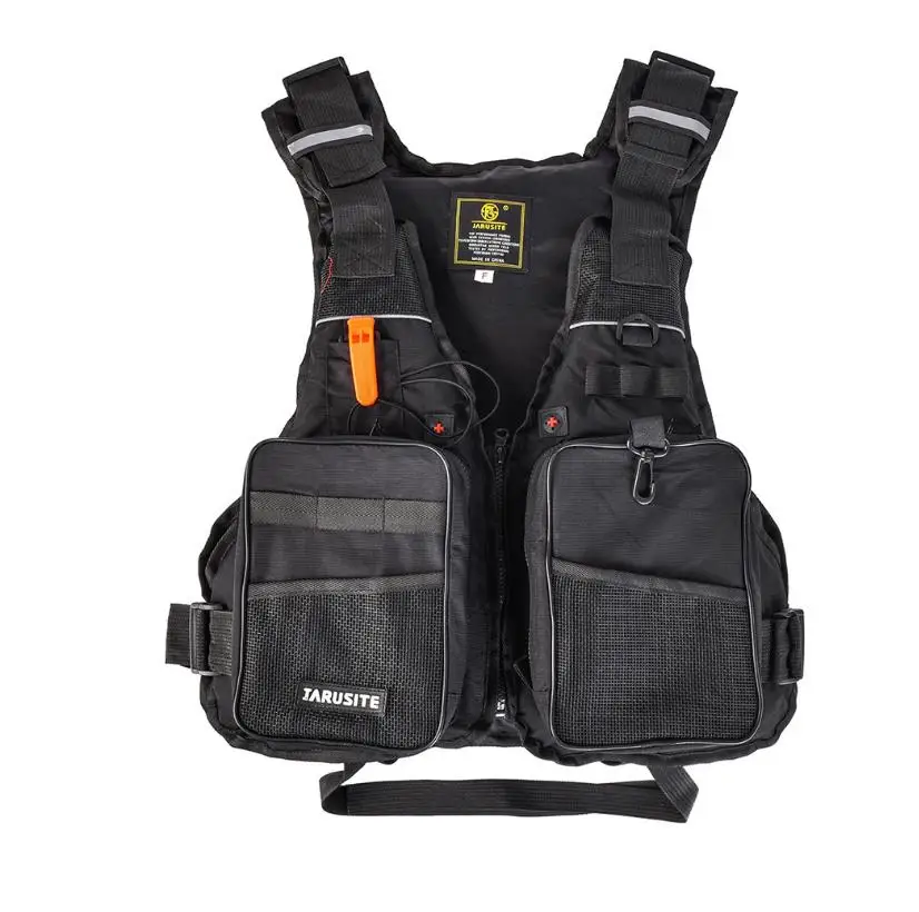 Outdoor Sport Fishing Life Vest Men Breathable Swimming Life Jacket Safety Waistcoat Survival Utility Vest Colete Salva-Vidas
