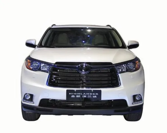 Toyo-ta Highlander Гибридный Платиновый AWD внедорожник новый бензиновый автомобиль Темный салон с панорамным Люком на крыше