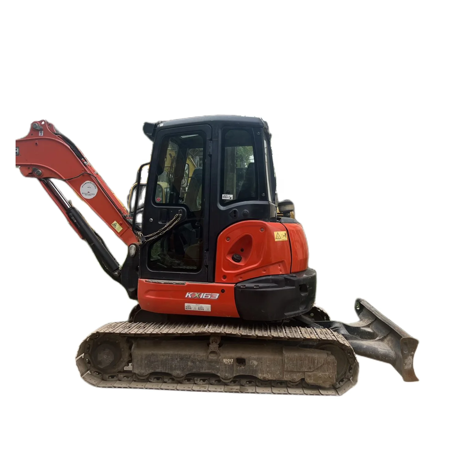 Подержанный мини-экскаватор Kubota KX 163-5 использованный японский экскаватор 163 для продажи
