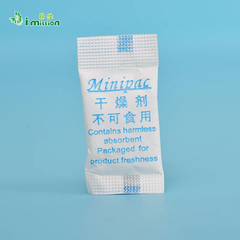 Wholesale factory Supply 1g 2gsuper dry Water Absorbent Moisture Proof food medicine use Silica Gel Desiccant with tyvek paper