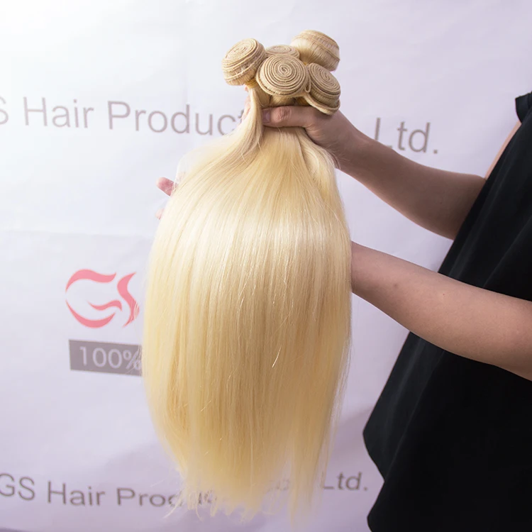 Aliexpress Wet and Wavy Weave 613 blonde hair, virgin human hair bundles blonde weave with frontal closure