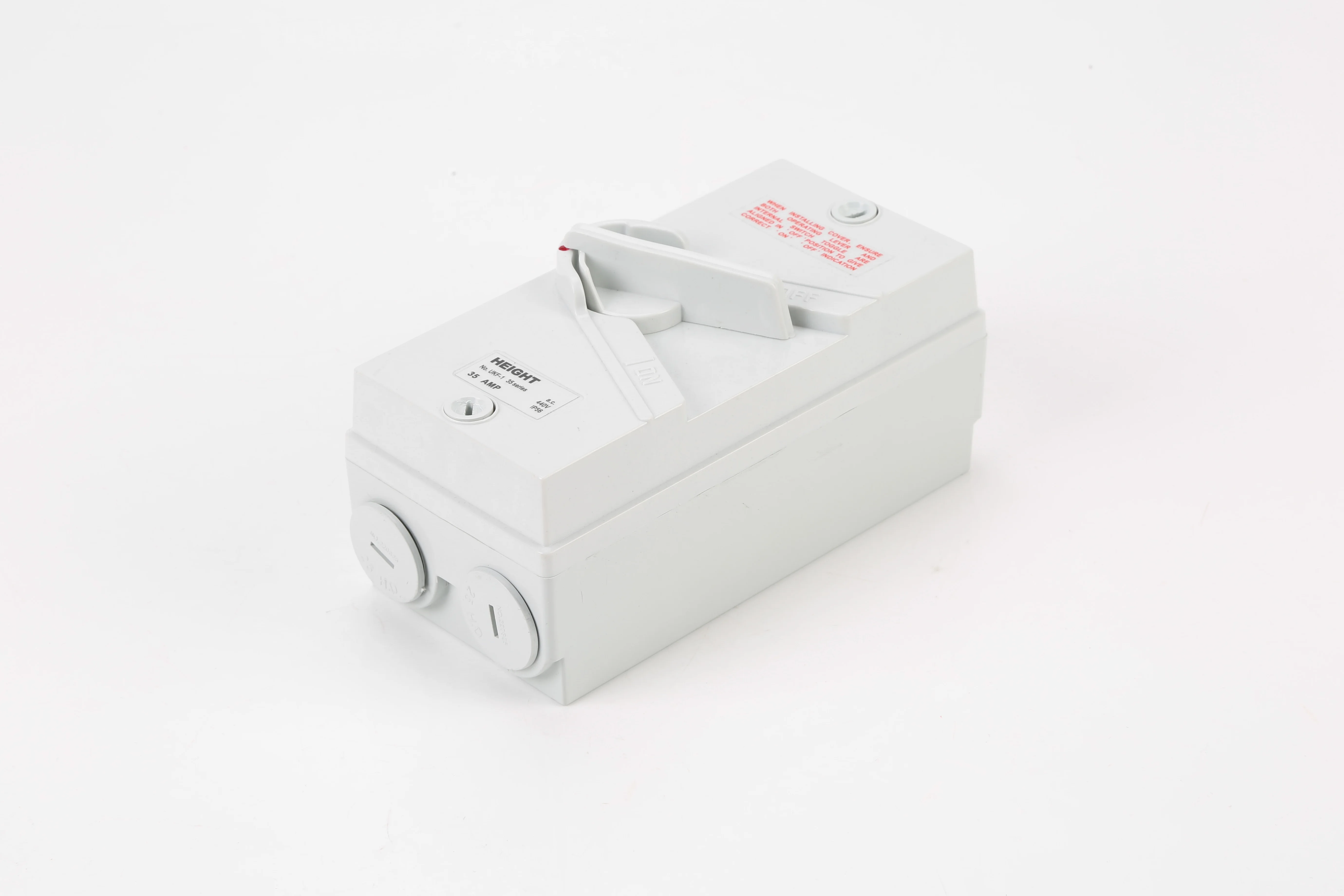 HEIGHT Weather Protected Isolating Switches socket plug/UKF4-35